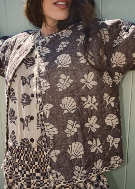  에이스 앤 지그 가디건 에이스앤지그 퀼팅 아마라  어제 - ACE & JIG