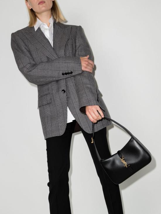 26SS 생로랑 LE 5 A 7 모노그램 토트백 657228 2R20W1000 Black - SAINT LAURENT