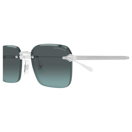 26SS 몽블랑 선글라스 MB0456S 002 SILVER SILVER GREY - MONTBLANC