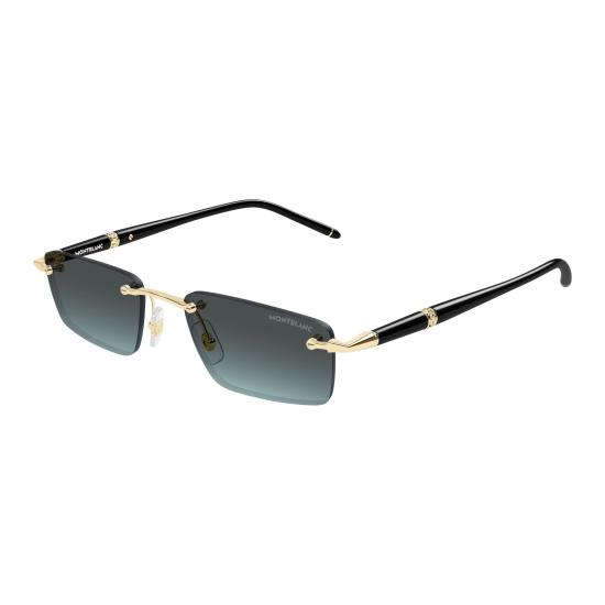 26SS 몽블랑 선글라스 MB0484S 004 GOLD BLACK GREY - MONTBLANC