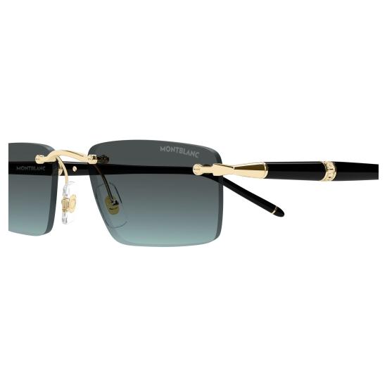 26SS 몽블랑 선글라스 MB0484S 004 GOLD BLACK GREY - MONTBLANC