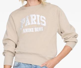 26SS 애니빙 긴팔 티셔츠 A 08 11784 BGI1 Beige - ANINE BING