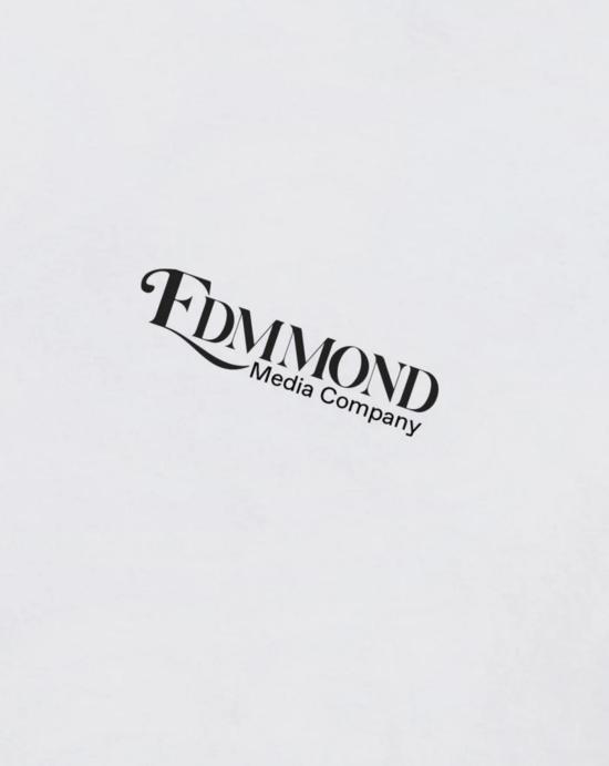 26SS 에드몬드 스튜디오 반팔 티셔츠 1263030000 PLAIN WHITE White - EDMMOND STUDIOS