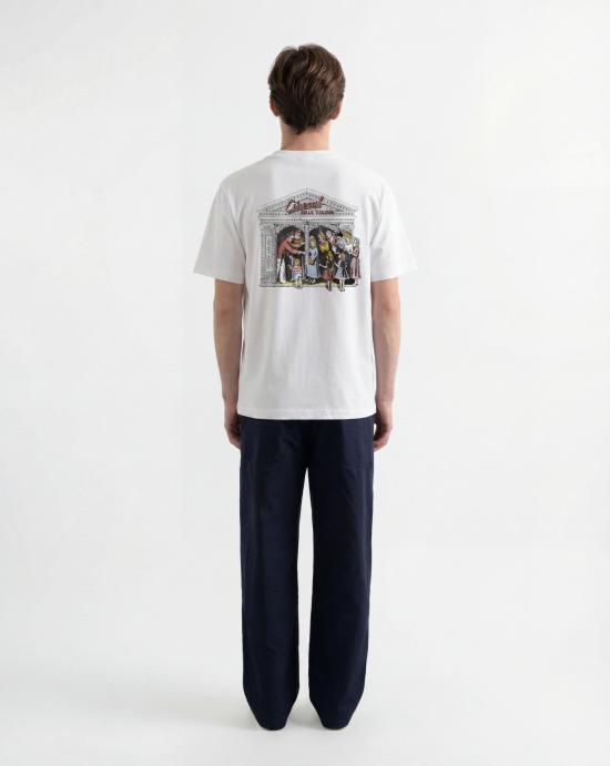 26SS 에드몬드 스튜디오 반팔 티셔츠 1263030000 PLAIN WHITE White - EDMMOND STUDIOS