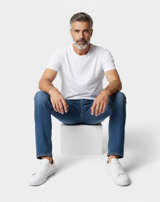 26SS 리하쉬 데님 팬츠 P015 FU 2D576BLUE Blue - RE-HASH