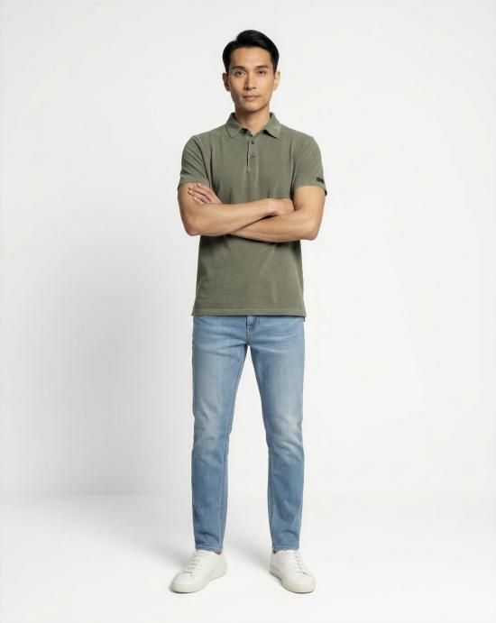 26SS 리하쉬 데님 팬츠 P015 RP 2D613BLUE Blue - RE-HASH