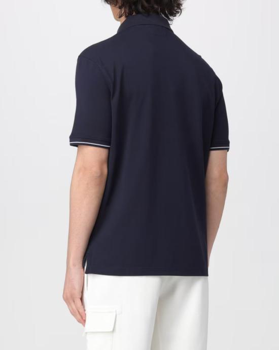 26SS 씨피 컴퍼니 폴로 티셔츠 20CMPL288A006263G 888 TOTAL ECLIPSE Blue - C.P. COMPANY