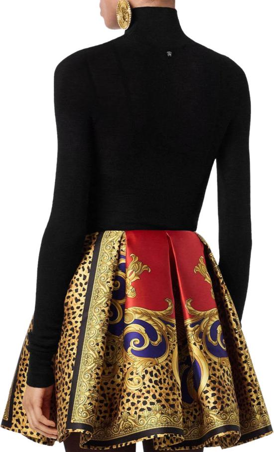 25FW 베르사체 니트웨어 10216761A15984 BLACK - VERSACE