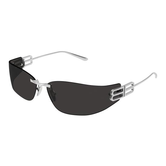 26SS 발렌시아가 선글라스 BB0484S 002 RUTHENIUM RUTHENIUM GREY - BALENCIAGA