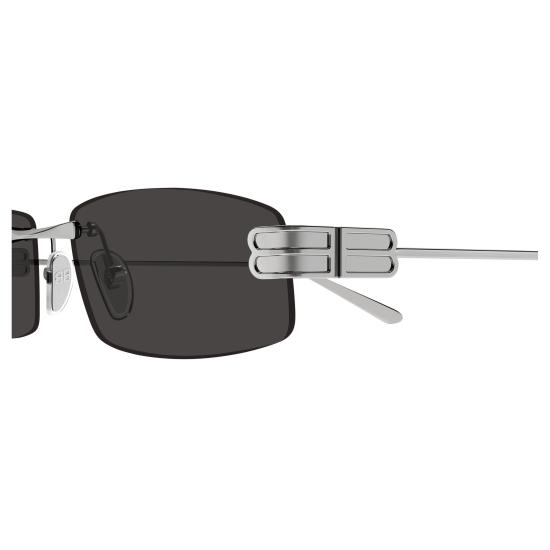 26SS 발렌시아가 선글라스 BB0488S 001 RUTHENIUM RUTHENIUM GREY - BALENCIAGA