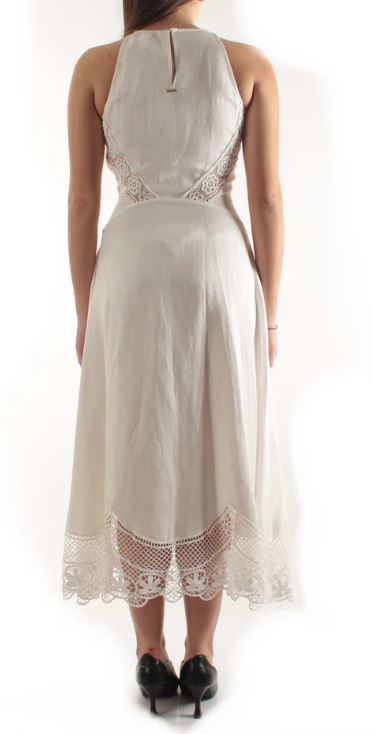 26SS 트윈셋 롱 원피스 261TT2241 S2175700001 Bianco ottico - TWINSET