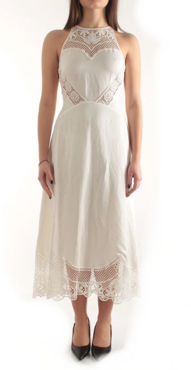 26SS 트윈셋 롱 원피스 261TT2241 S2175700001 Bianco ottico - TWINSET