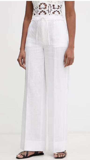 26SS 트윈셋 스트레이트 팬츠 261TT2302 S2177800001 Bianco ottico - TWINSET