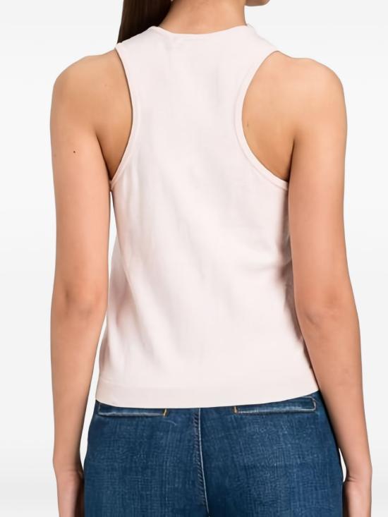 26SS 트윈셋 민소매 티셔츠 261TP3420 S2155600570 Sabbia rosa - TWINSET