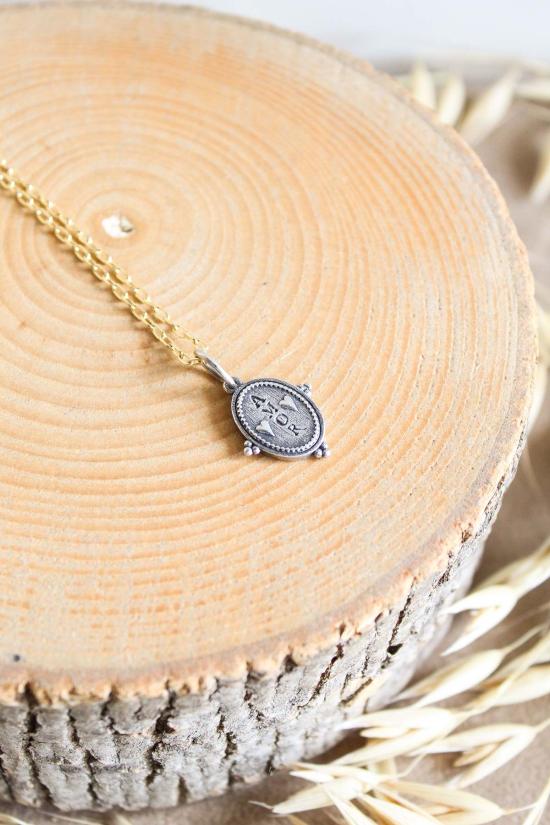  Erica Molinari 목걸이/팬던트 에리카 몰리나리 SS 키티 포우 다이아몬드 0.071캐럿 "러브" 참