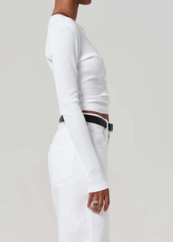  시티즌 오브 휴머니티 긴팔 티셔츠 인류의 시민 바라 헨리 탑 - CITIZEN OF HUMANITY