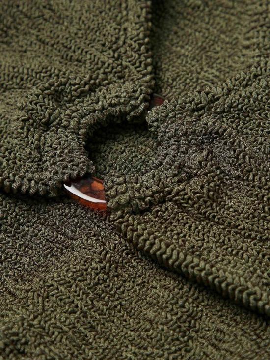  훈자 지 비키니 수영복 훈자 G 나딘 비키니 메탈릭 카키 - HUNZA G