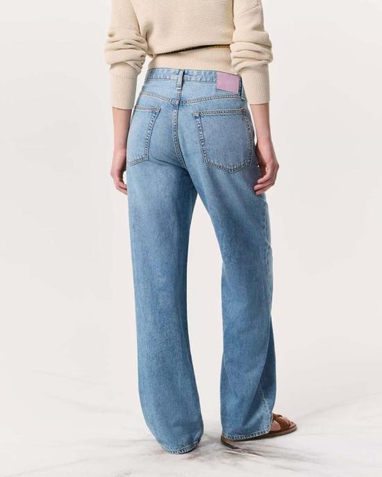  에볼럭시 데님 팬츠 Rag & Bone Featherweight Logan Wide Leg Jean Audrey - EVOLUXXY