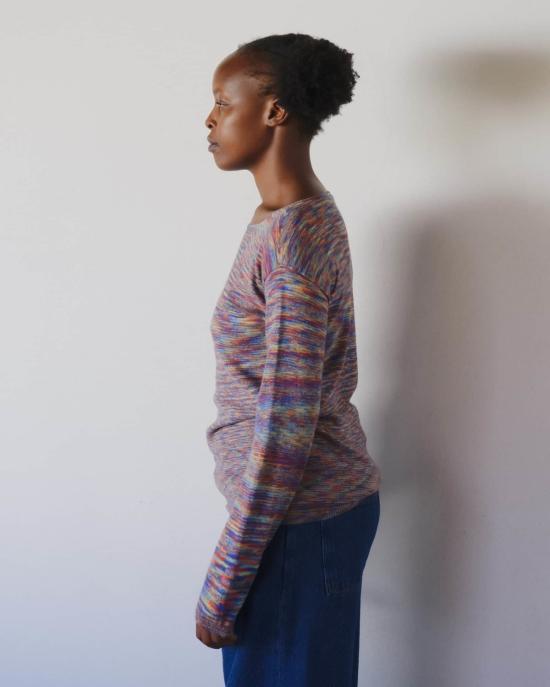  베이스레인지 긴팔 티셔츠 플루트 긴팔 상의 (다채색) - BASERANGE