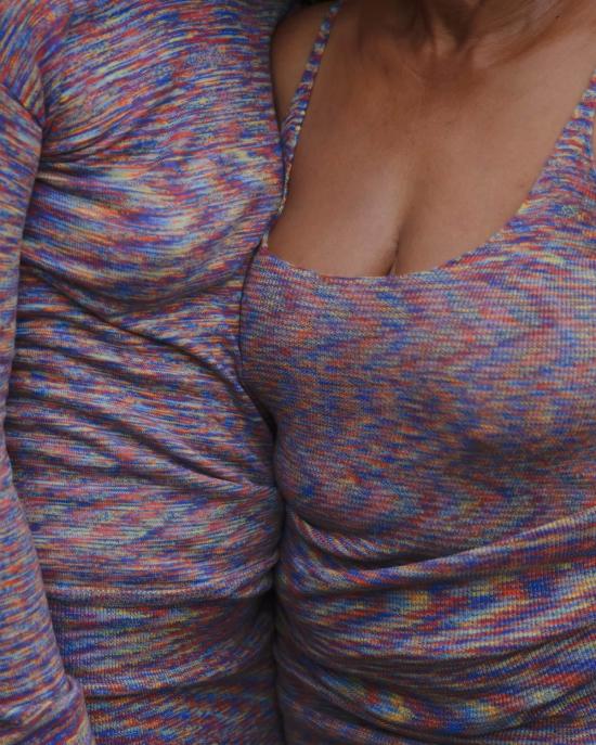  베이스레인지 긴팔 티셔츠 플루트 긴팔 상의 (다채색) - BASERANGE