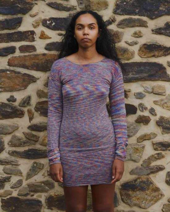  베이스레인지 숏 스커트 플루트 스커트 멀티컬러 - BASERANGE