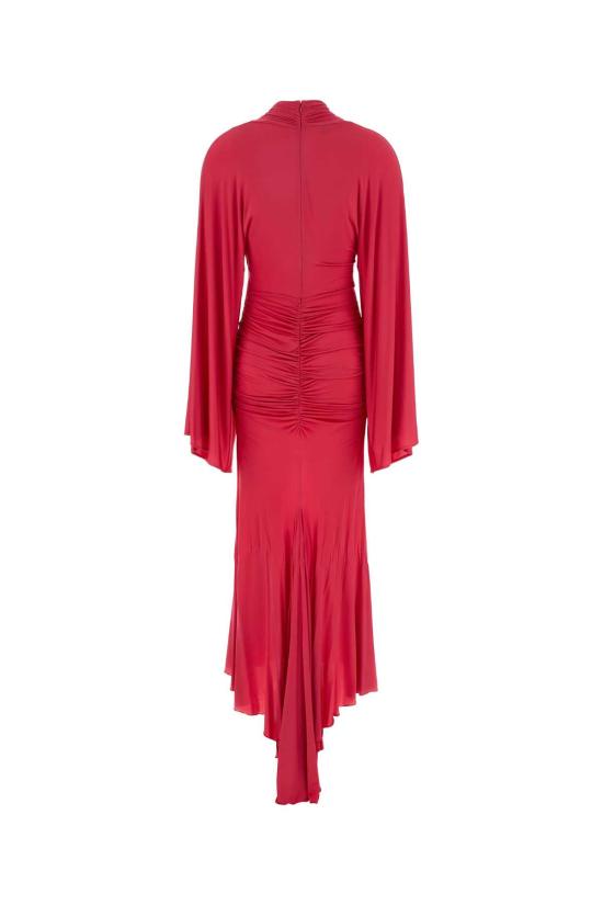 26SS 블루마린 롱 원피스 4A489A N0736 Pink - BLUMARINE