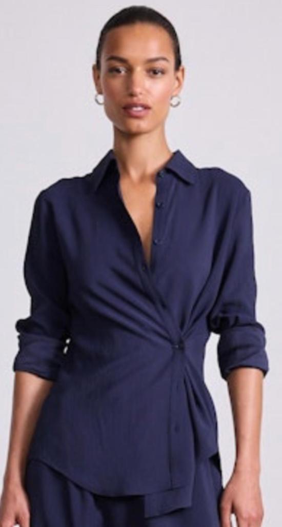  어피스 어파트 셔츠 Apiece Apart Sodi Wrap 버튼업 - APIECE APART