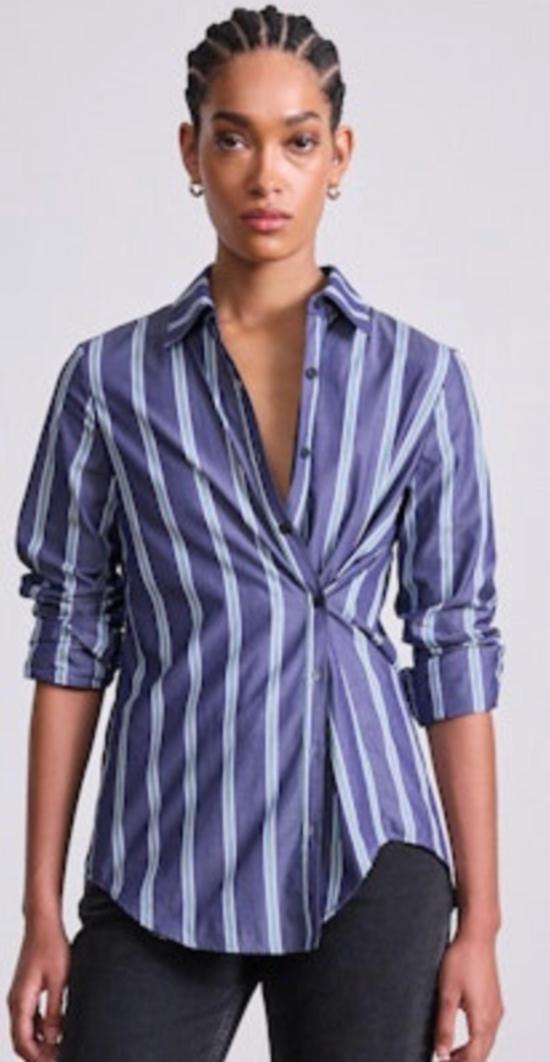  어피스 어파트 셔츠 Apiece Apart Sodi Wrap 버튼업