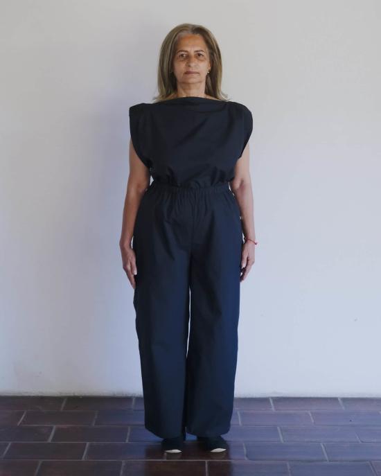  베이스레인지 트레이닝/조거 팬츠 파트  블랙 - BASERANGE