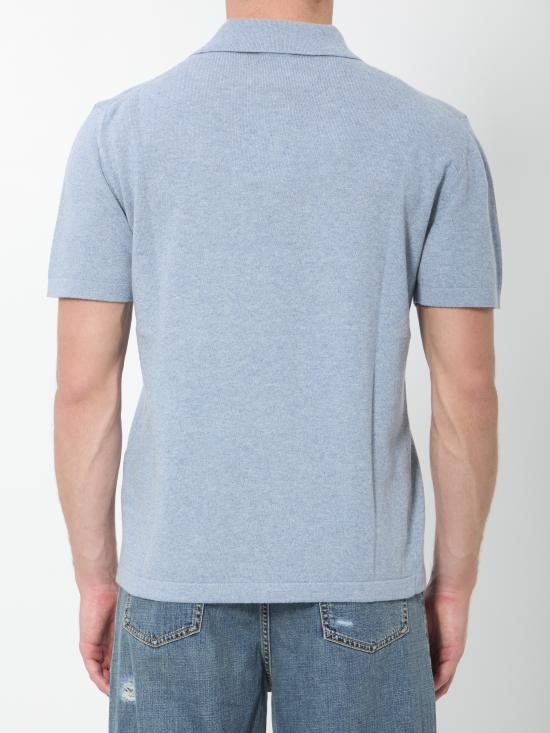 26FW 디올 폴로 티셔츠 693M802 LIGHT BLUE - DIOR