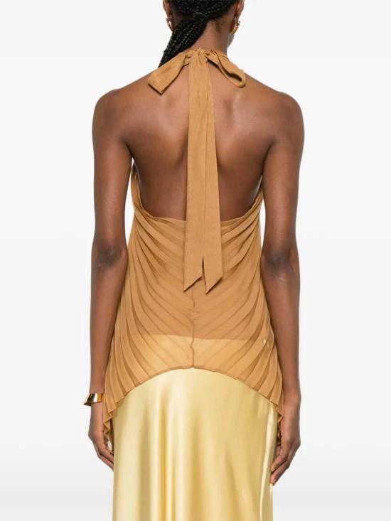 26SS 막스마라 민소매 티셔츠 2611161014600 001 CARAMELLO - MAX MARA