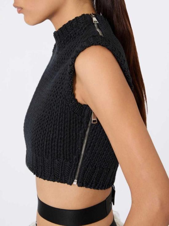 26SS 막스마라 민소매 티셔츠 2611361483600 001 NERO - MAX MARA