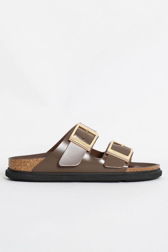 26SS 버켄스탁 뮬/슬리퍼 1031910 SHINE CARAFE Brown