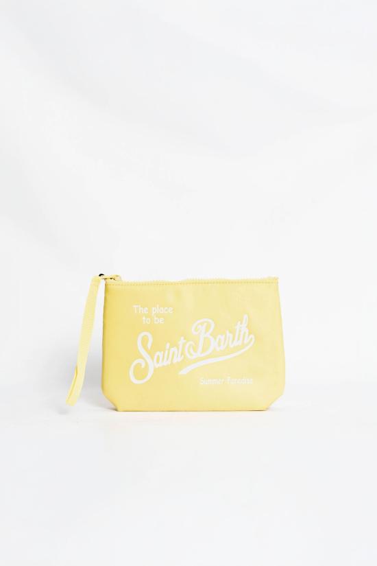  세인트바쓰 클러치/파우치 ALI0053 TEX0001 92 Yellow - MC2 SAINT BARTH