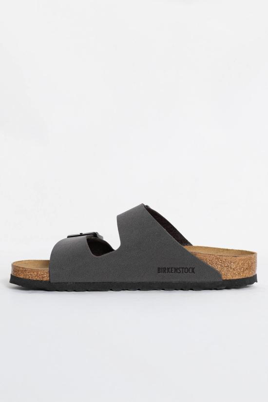 26SS 버켄스탁 뮬/슬리퍼 1032023 VELVET GREY Grey - BIRKENSTOCK