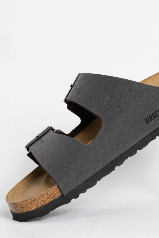 26SS 버켄스탁 뮬/슬리퍼 1032023 VELVET GREY Grey - BIRKENSTOCK