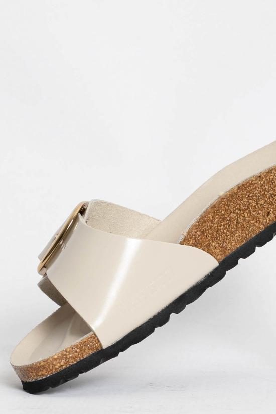 26SS 버켄스탁 뮬/슬리퍼 1031823 SHINE OYSTER Beige - BIRKENSTOCK