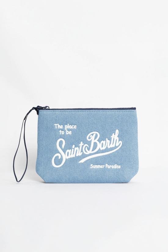  세인트바쓰 클러치/파우치 ALI0007 01759L DENIM Denim - MC2 SAINT BARTH