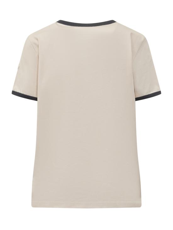 26SS 몽클레어 반팔 티셔츠 L10938C0001989AUO F07 BIANCO - MONCLER