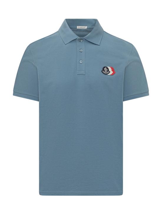 26SS 몽클레어 폴로 티셔츠 L10918A0003089A16 714 AZZURRO