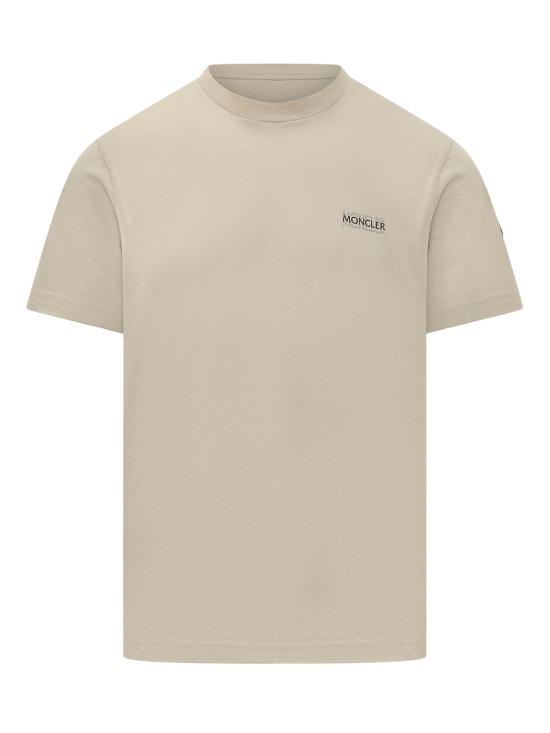 26SS 몽클레어 반팔 티셔츠 L10918C0000789AYW 216 PANNA