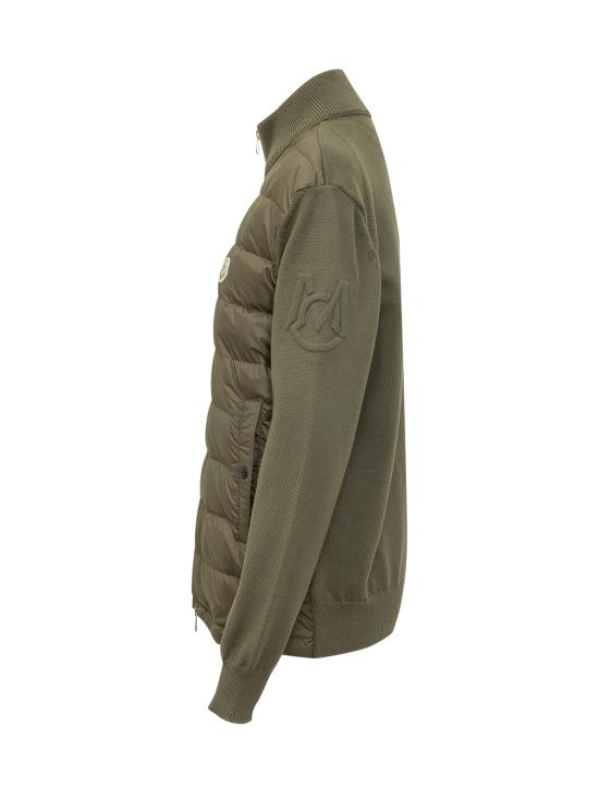 26SS 몽클레어 패딩 집업 코튼 가디건 L10919B00020M1115 828 VERDE - MONCLER
