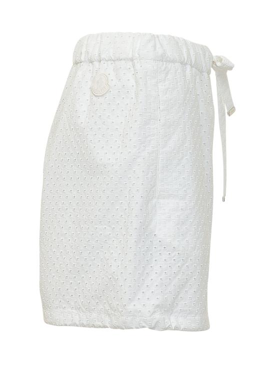 26SS 몽클레어 숏팬츠 L10932B00010597LQ 001 BIANCO - MONCLER