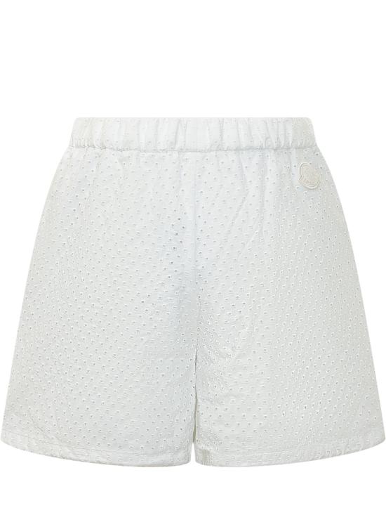 26SS 몽클레어 숏팬츠 L10932B00010597LQ 001 BIANCO - MONCLER