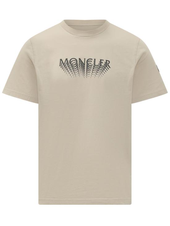 26SS 몽클레어 반팔 티셔츠 L10918C0002289AYW 216 PANNA