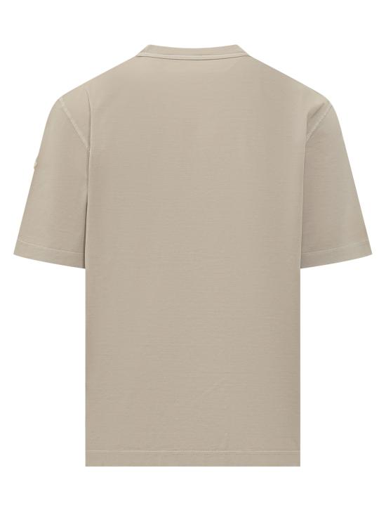 26SS 몽클레어 반팔 티셔츠 L10918C0001389BAL 268 BEIGE - MONCLER