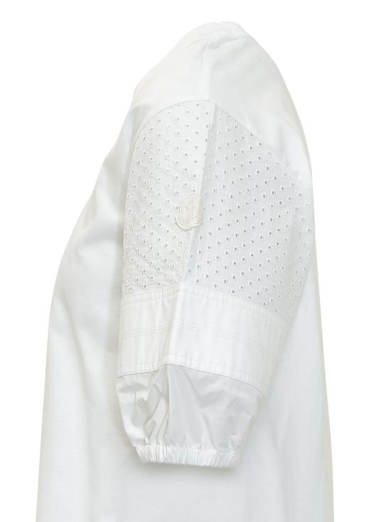 26SS 몽클레어 반팔 티셔츠 L10938C0004589AUO 001 BIANCO - MONCLER