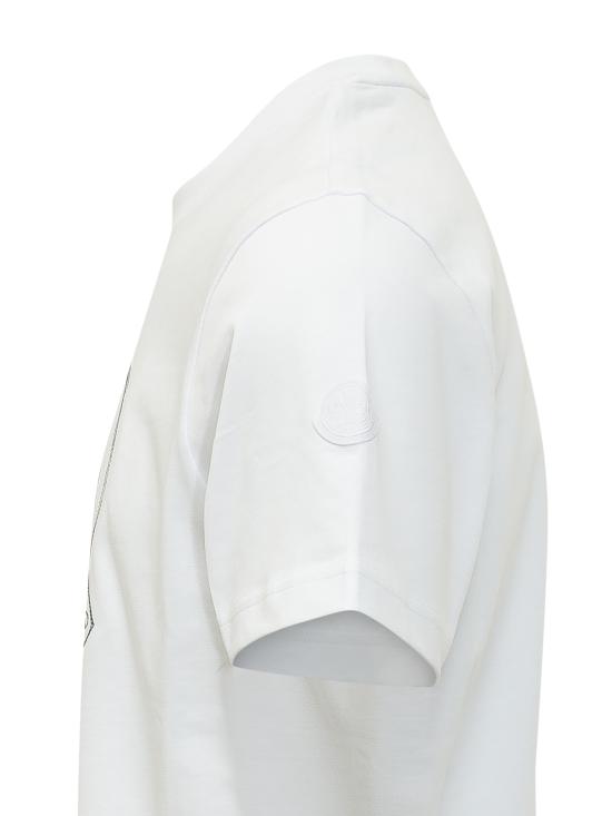 26SS 몽클레어 반팔 티셔츠 L10918C0003589AUG 00A BIANCO - MONCLER