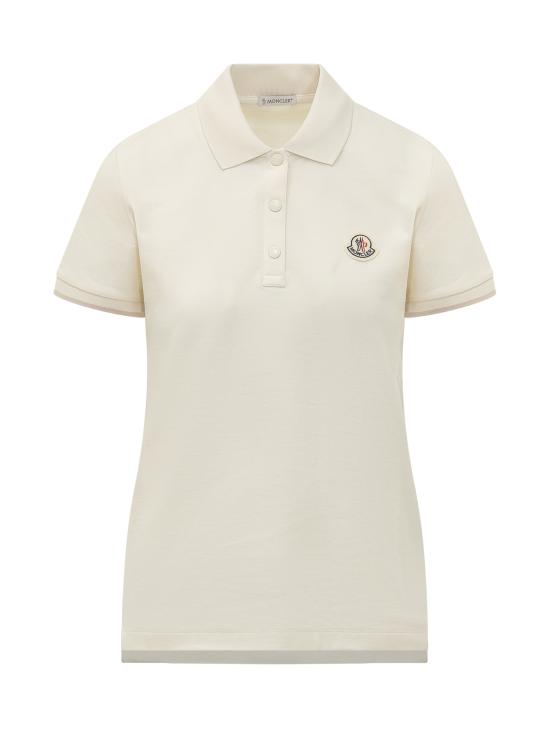 26SS 몽클레어 폴로 티셔츠 L10938A0000484720 034 BIANCO