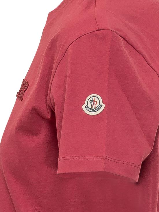 26SS 몽클레어 반팔 티셔츠 L10938C0002189AUO 438 ROSSO - MONCLER